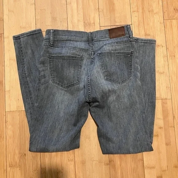 Madewell 9" High Riser Skinny Skinny Jeans Size 27 washed gray - Picture 6 of 7